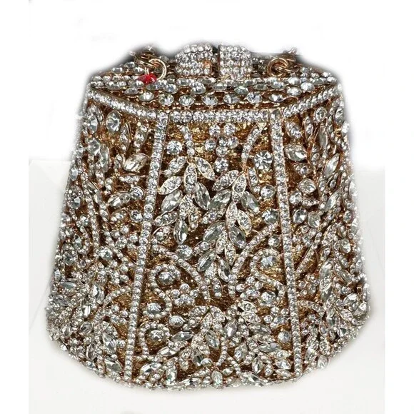 WHTUOHENG Diamond Bell Evening Clutch Bags Luxury